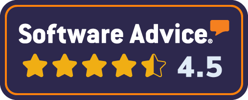 software-advice-4-5-star-rating-purelyhr Software Advice 4.5 star rating recognizing PurelyHR for customer satisfaction, ease of use and HR software performance
