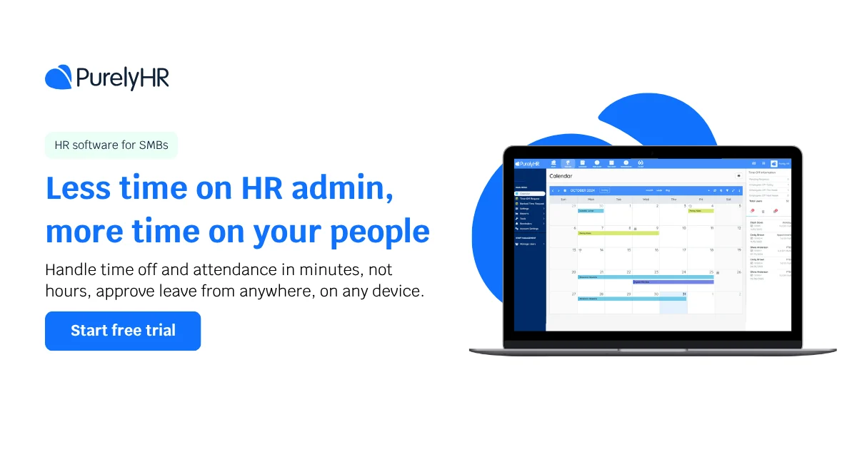 Preview image from Leave & Attendance Management Software | PurelyHR