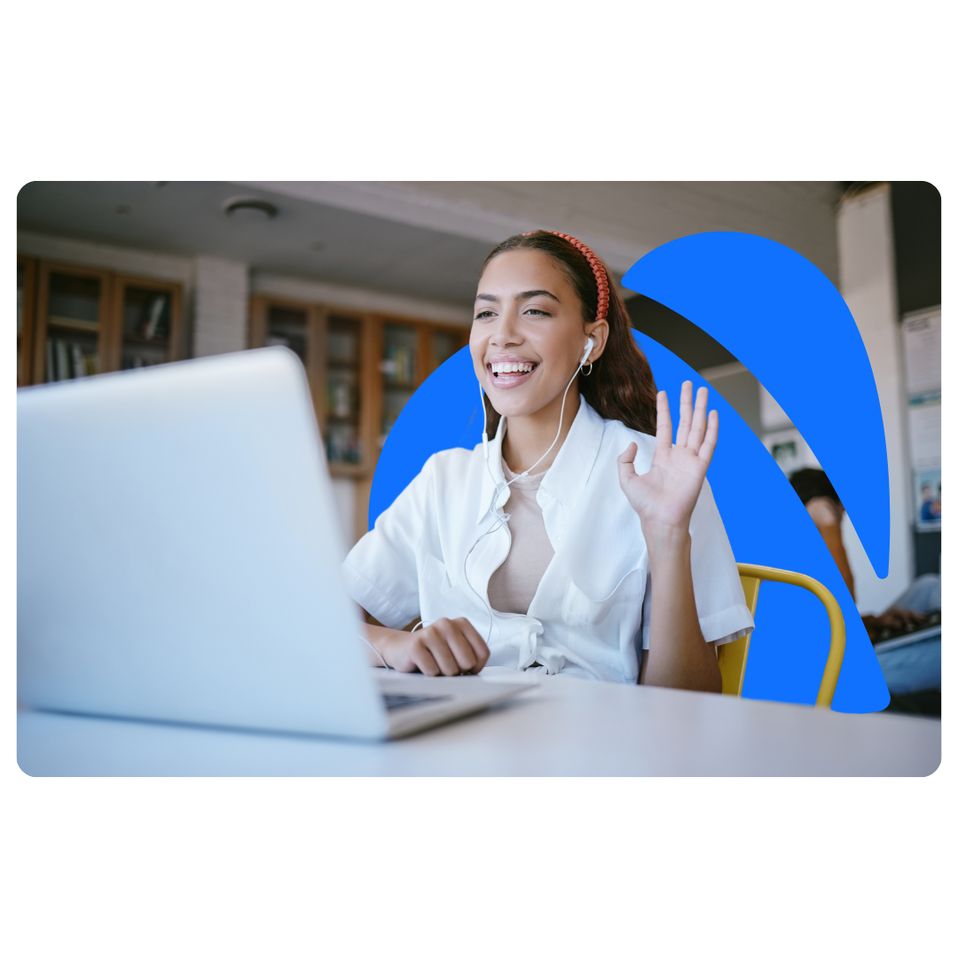 Professional using PurelyHR HR software to manage employees, time off and workforce operations remotely